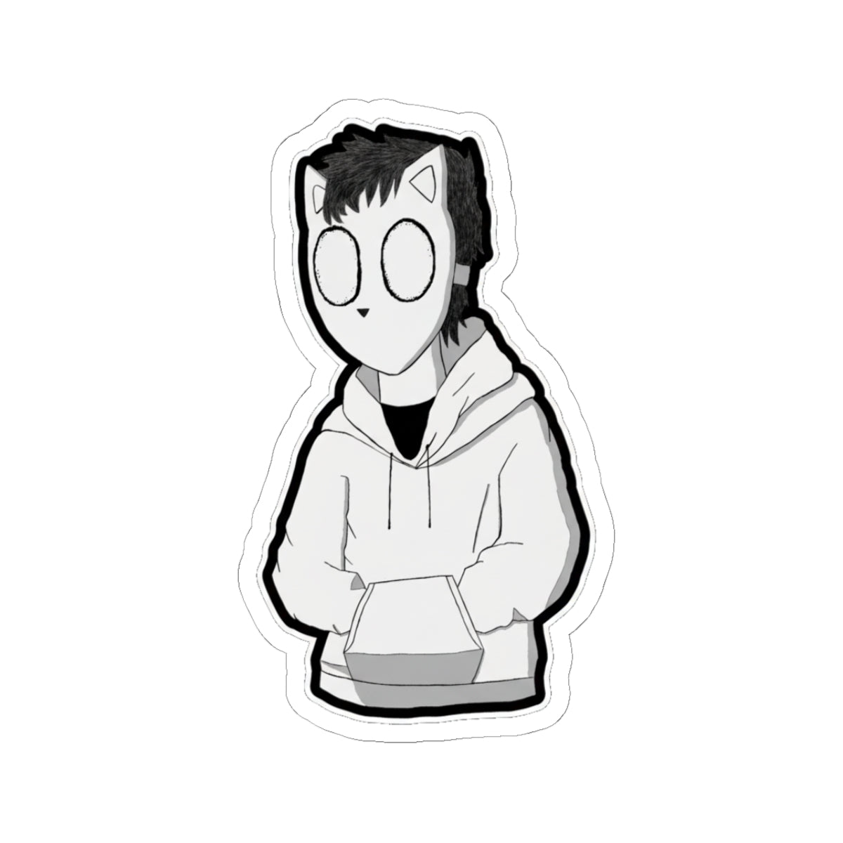 StarfoxX Scared Sticker